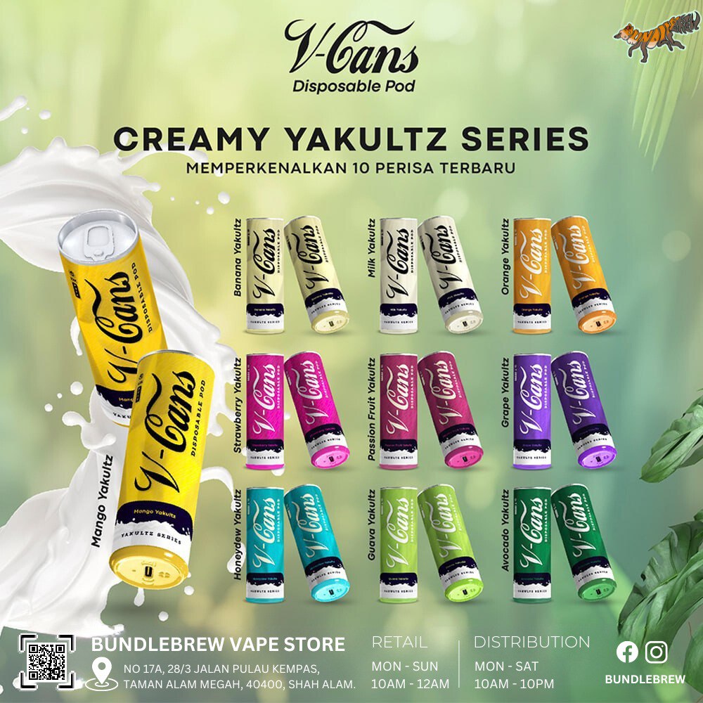 V-CANS 12000 RECHARGEABLE DISPOSABLE