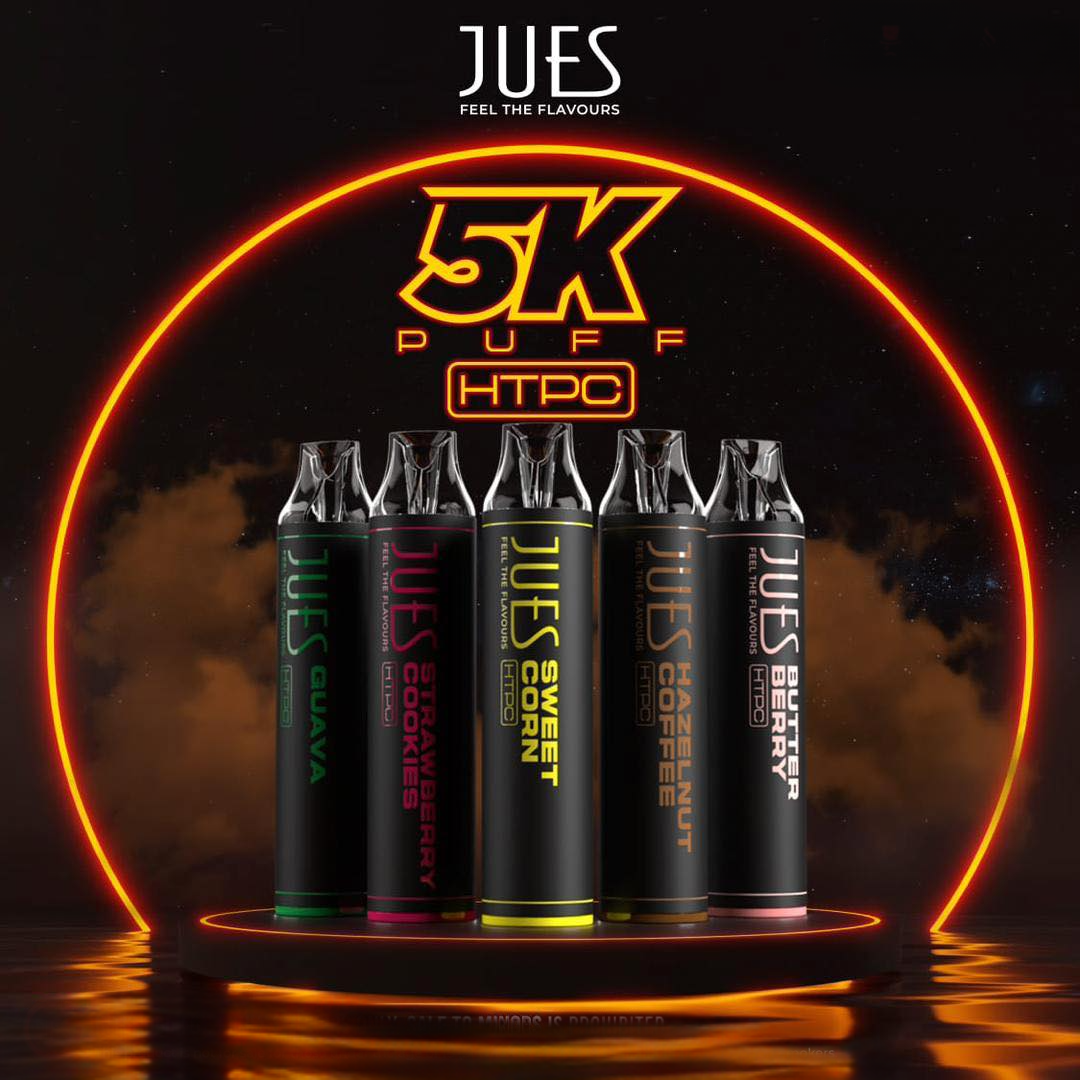 JUES HTPC 5000 RECHARGEABLE DISPOSABLE