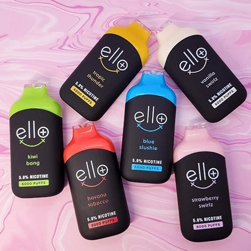 BLVK ELLO PLUS 6000 RECHARGEABLE DISPOSABLE