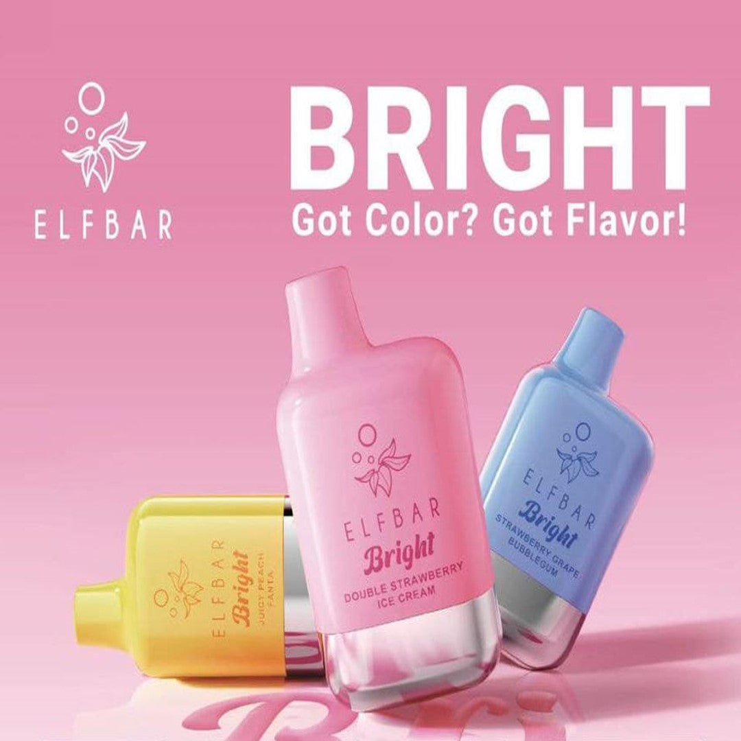 ELFBAR BRIGHT 6000 RECHARGEABLE DISPOSABLE