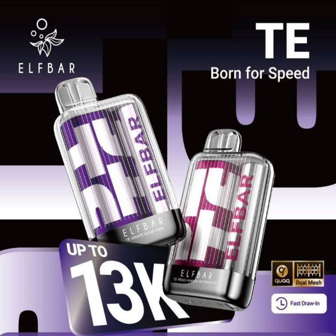 ELFBAR TE 13000 RECHARGEABLE DISPOSABLE