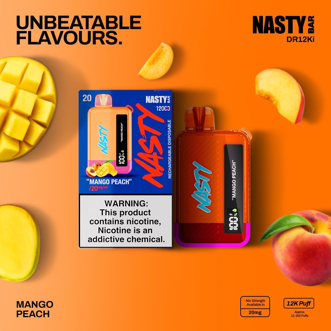 NASTY BAR 12000 RECHARGEABLE DISPOSABLE