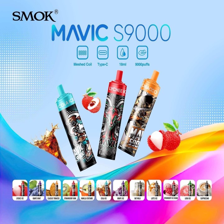 SMOK MAVIC S9000 RECHARGEABLE DISPOSABLE