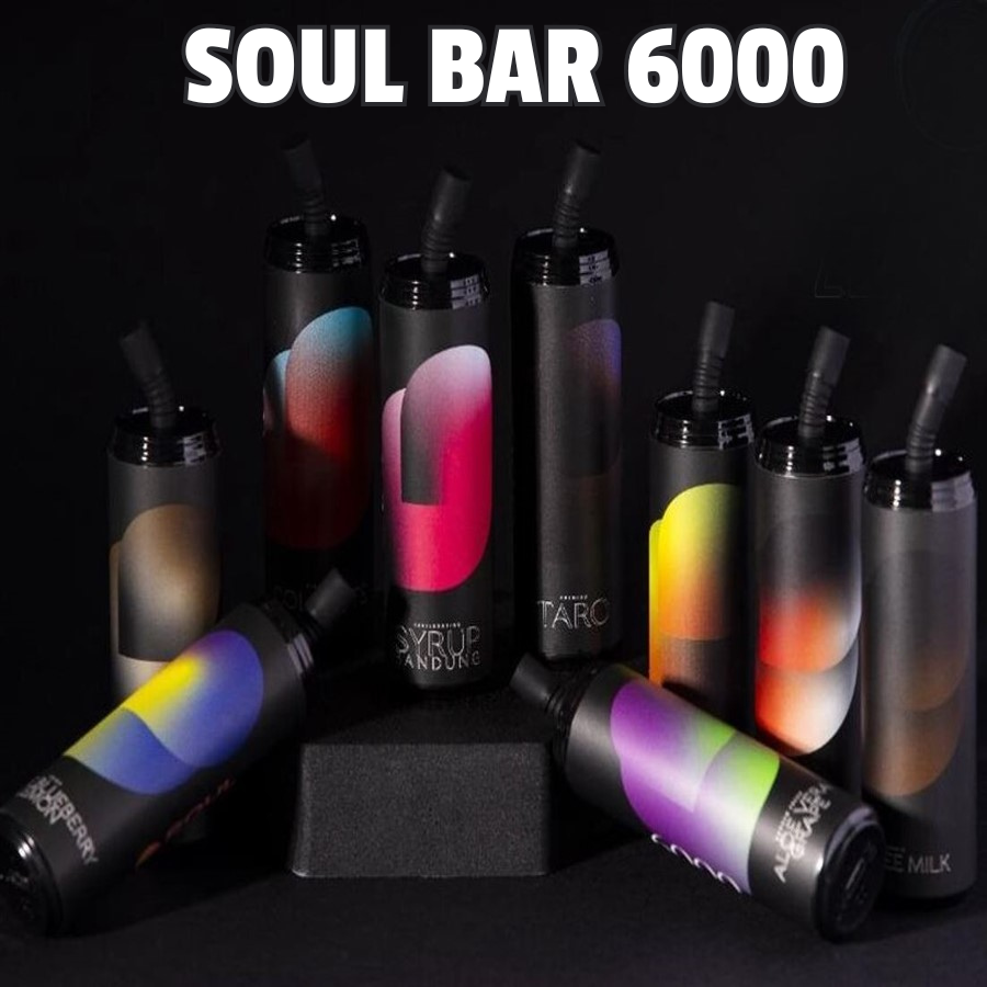 SOUL BAR 6000 RECHARGEABLE DISPOSABLE