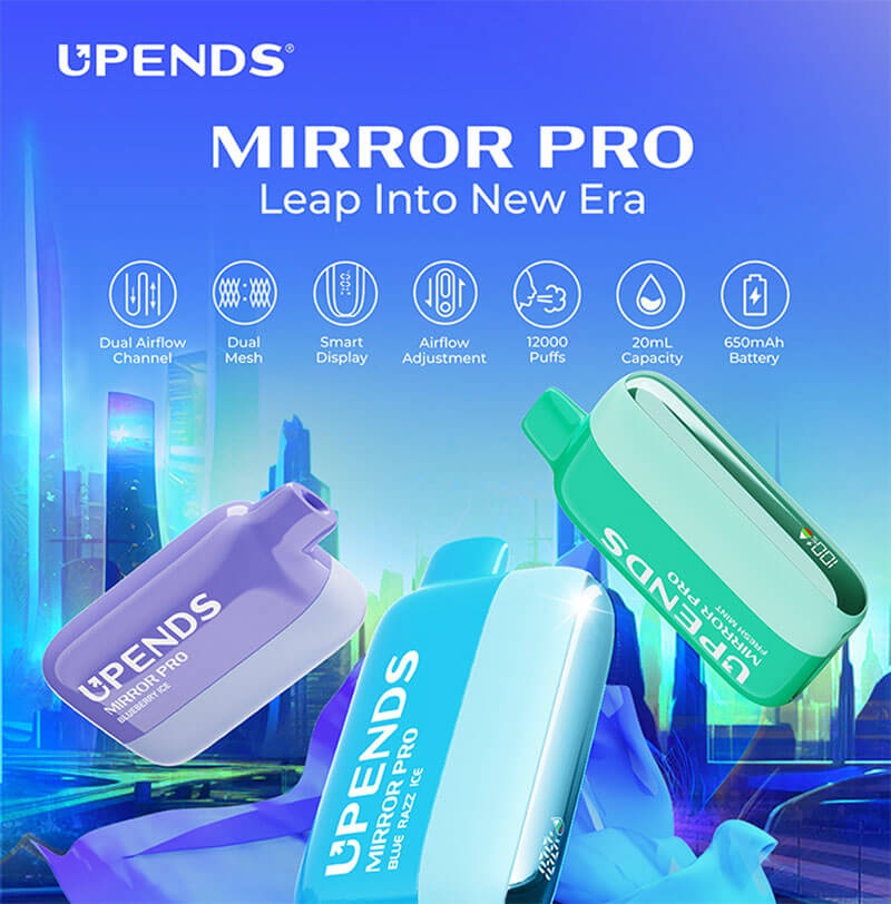 UPENDS MIRROR PRO 15000 RECHARGEABLE DISPOSABLE