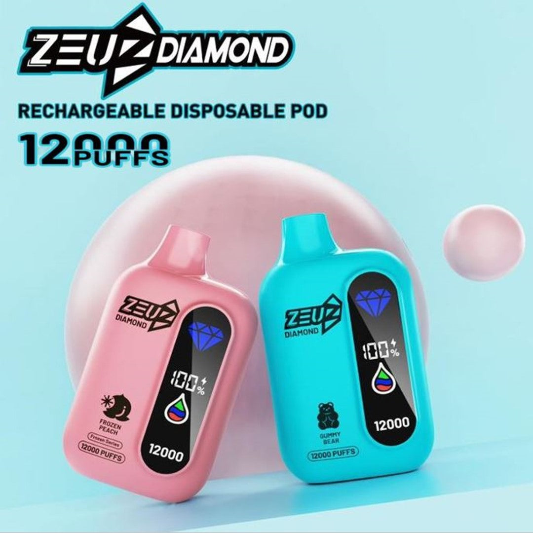 ZEUZ DIAMOND 12000 RECHARGEABLE DISPOSABLE