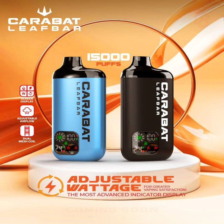 CARABAT LEAFBAR 15000 RECHARGEABLE DISPOSABLE