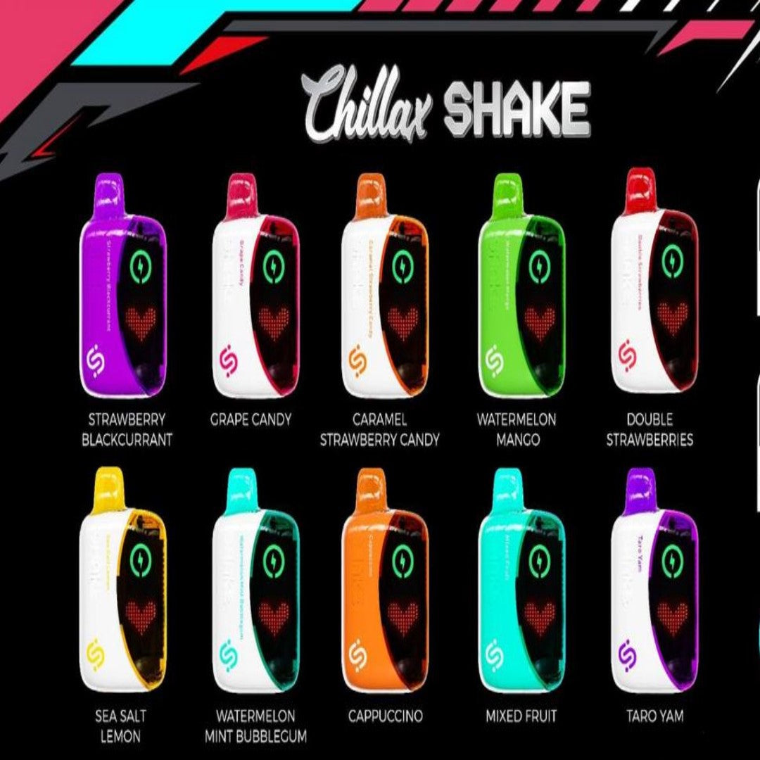 CHILLAX SHAKE 18000 RECHARGEABLE DISPOSABLE