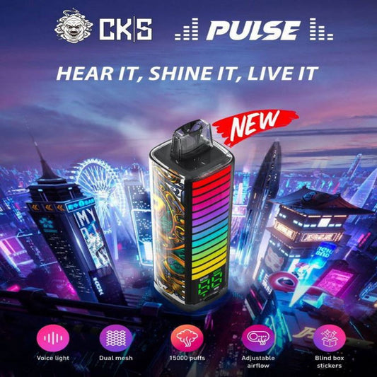 CKS PULSE 15000 RECHARGEABLE DISPOSABLE