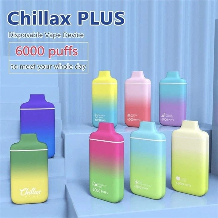 CHILLAX PLUS 6000 RECHARGEABLE DISPOSABLE